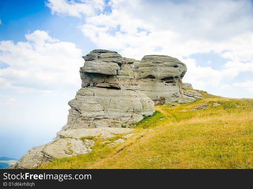 Landmark - Ghost Valley, Demerdji, Crimea, Ukraine.