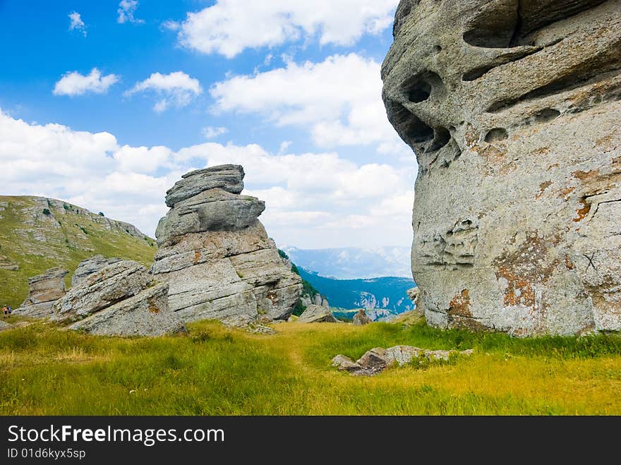 Landmark - Ghost Valley, Demerdji, Crimea, Ukraine.