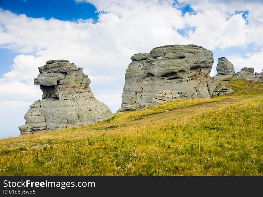 Landmark - Ghost Valley, Demerdji, Crimea, Ukraine.