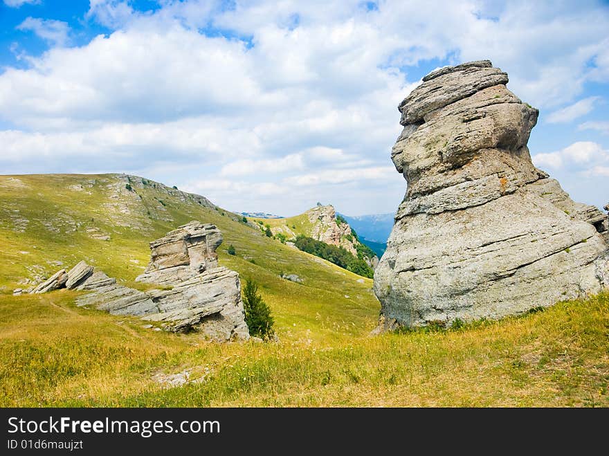 Landmark - Ghost Valley, Demerdji, Crimea, Ukraine.