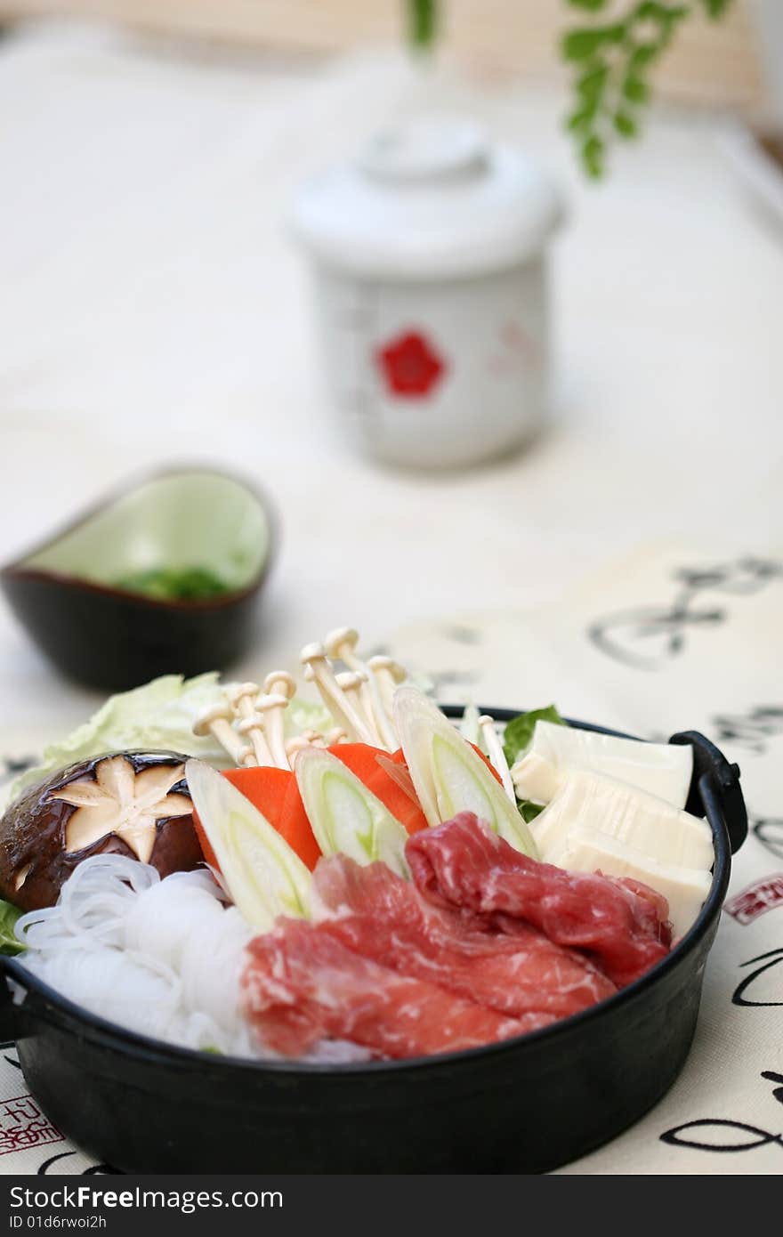 Prepared And Delicious Sushi Taken In Studio