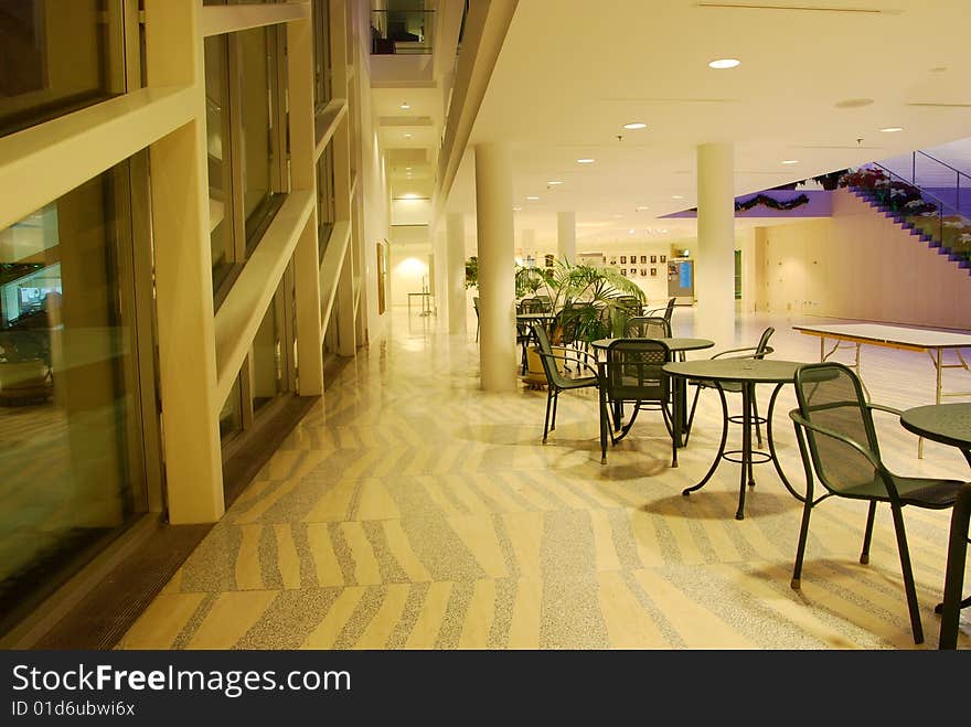 Interior view of Edmonton City Hall