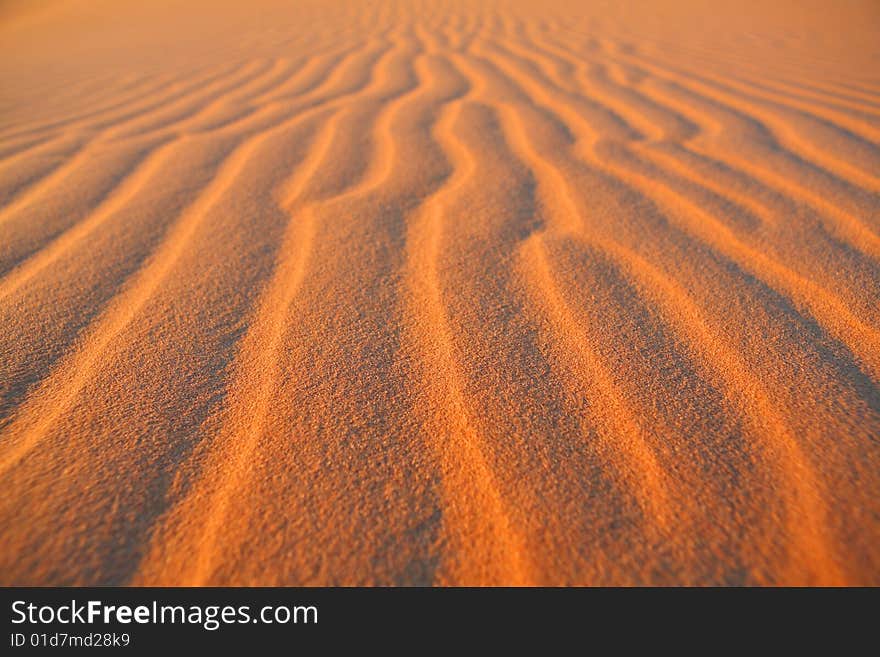 Sahara desert sand dunes background