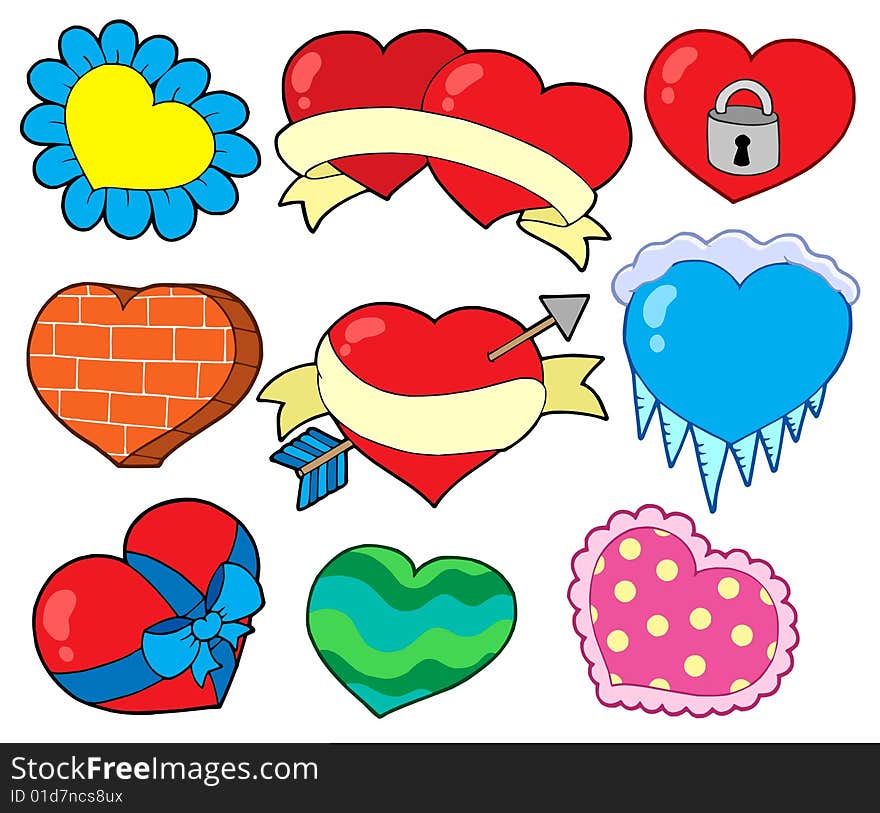 Valentine Hearts Collection 2