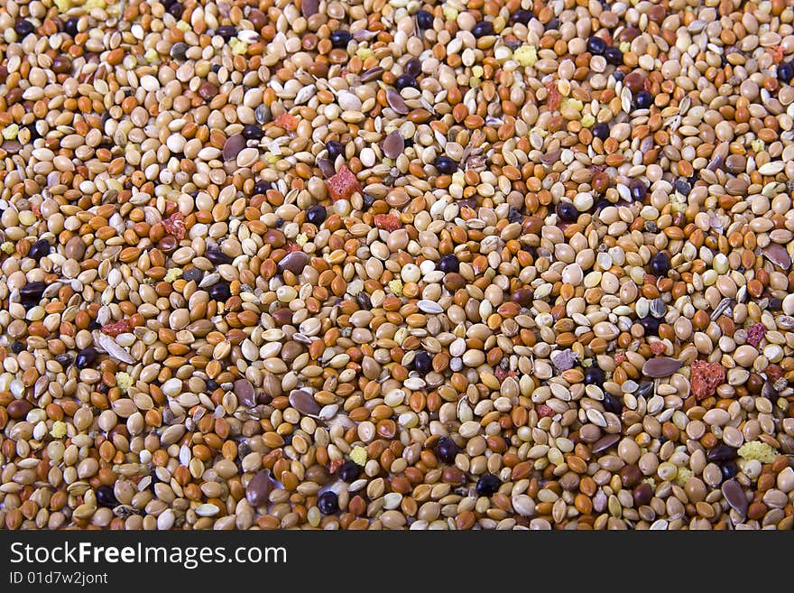 Grains for texture and background