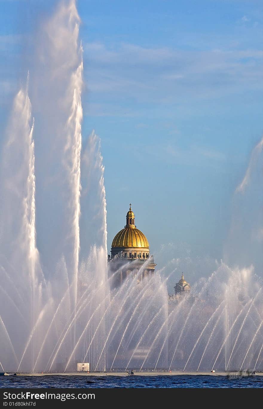 Singing Fountain at Neva