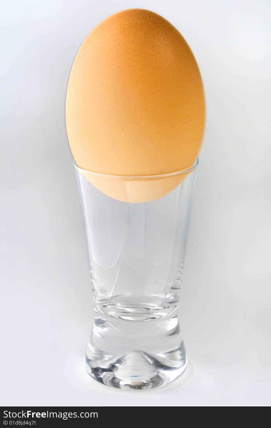 Egg In A Wine-glass