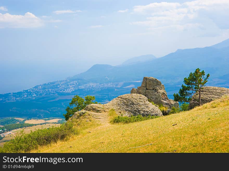 Landmark - Ghost Valley, Demerdji, Crimea, Ukraine.