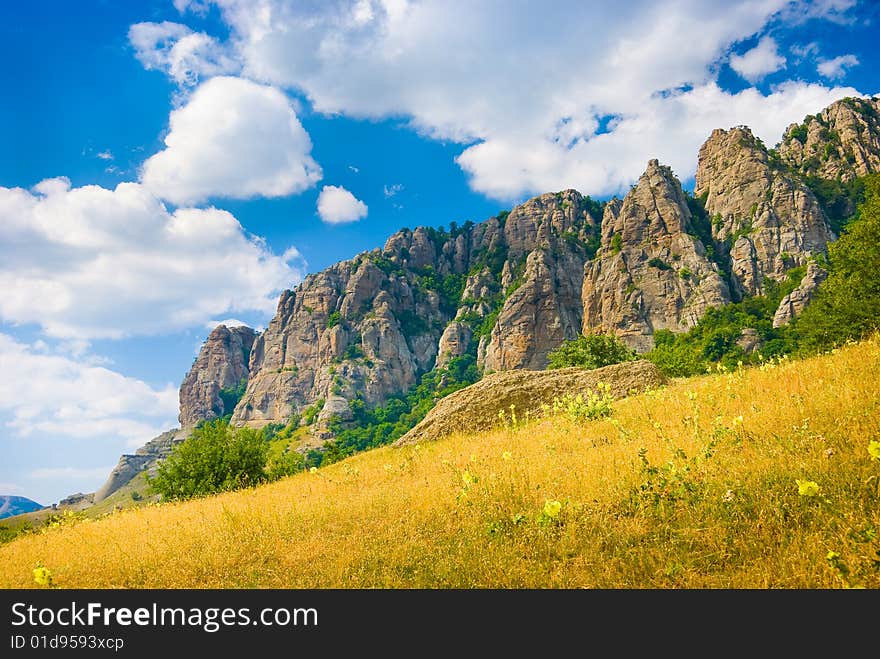 Landmark - Ghost Valley, Demerdji, Crimea, Ukraine.