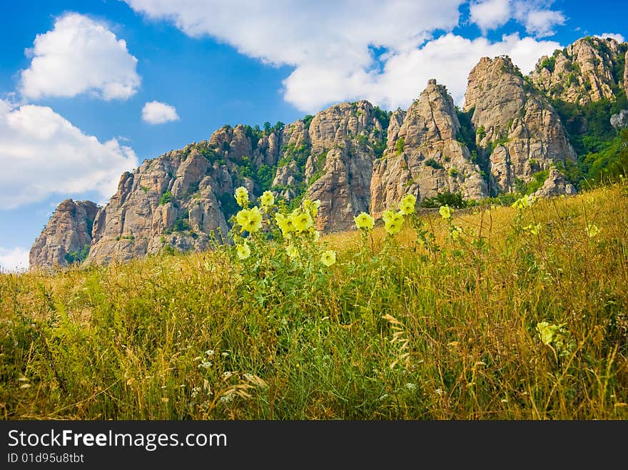 Landmark - Ghost Valley, Demerdji, Crimea, Ukraine.