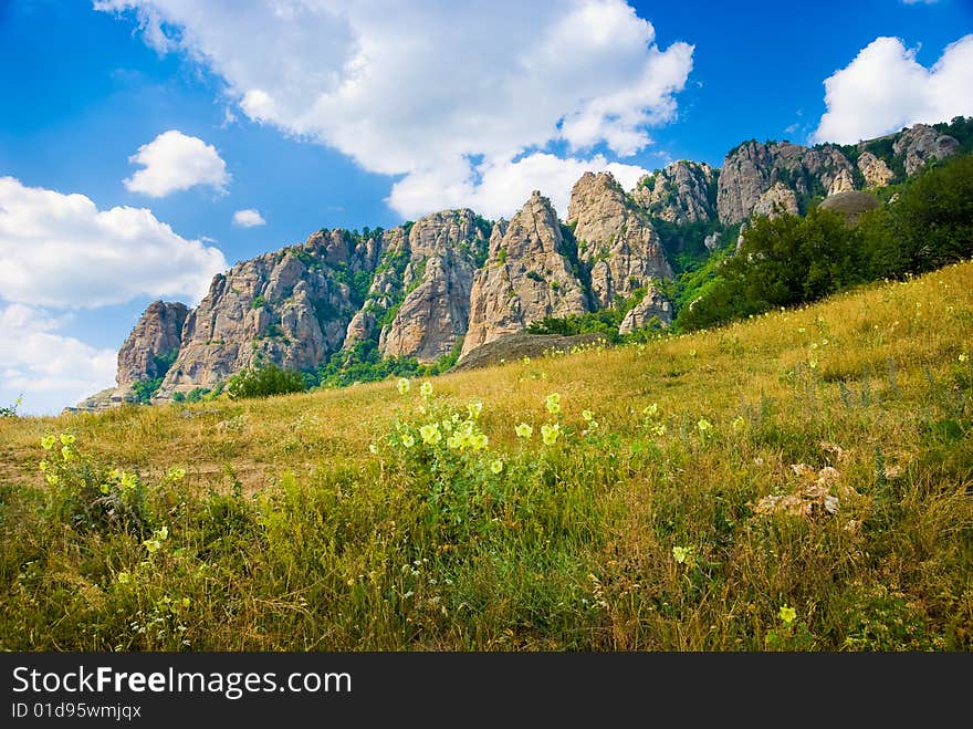 Landmark - Ghost Valley, Demerdji, Crimea, Ukraine.