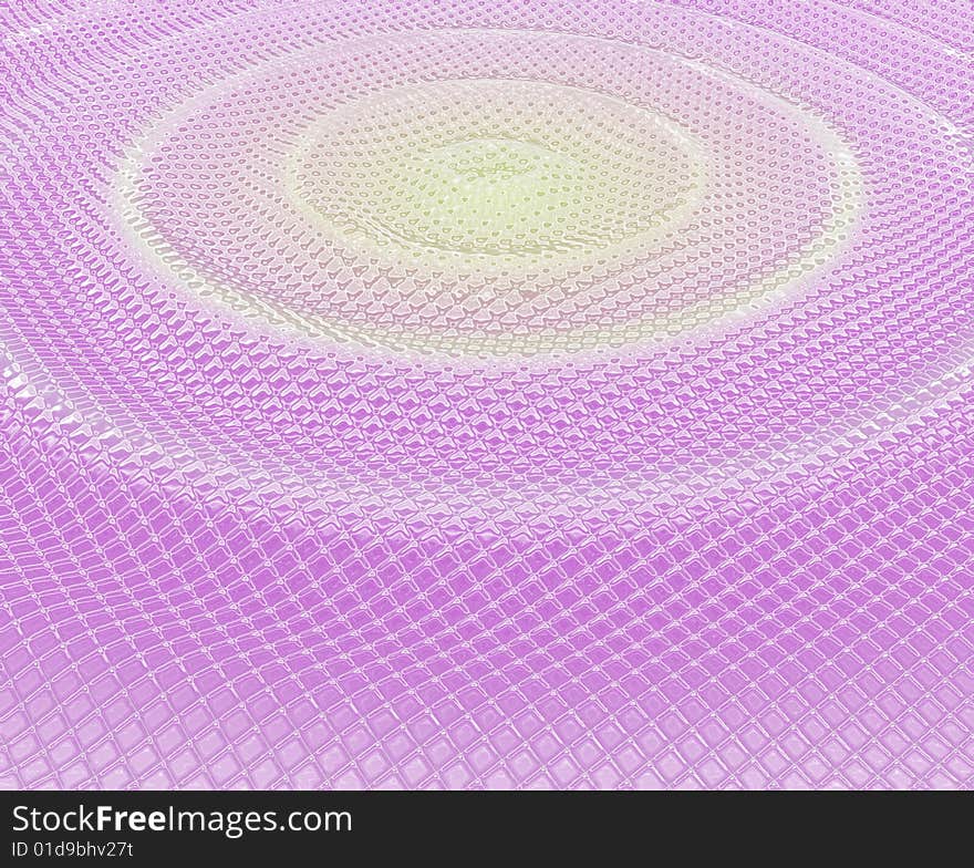 Abstract design of a ripple in water. Abstract design of a ripple in water.