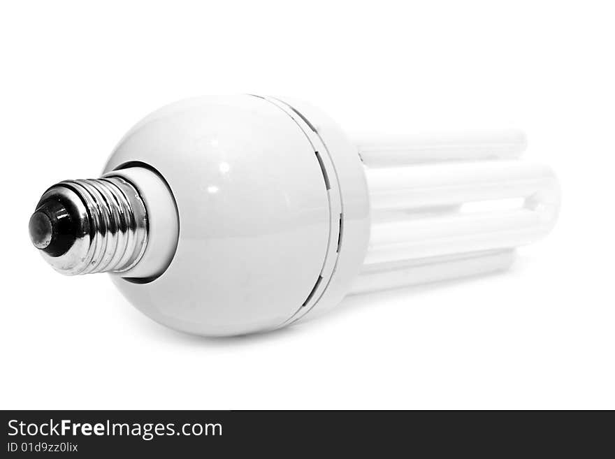 Lamp on a white background. Lamp on a white background