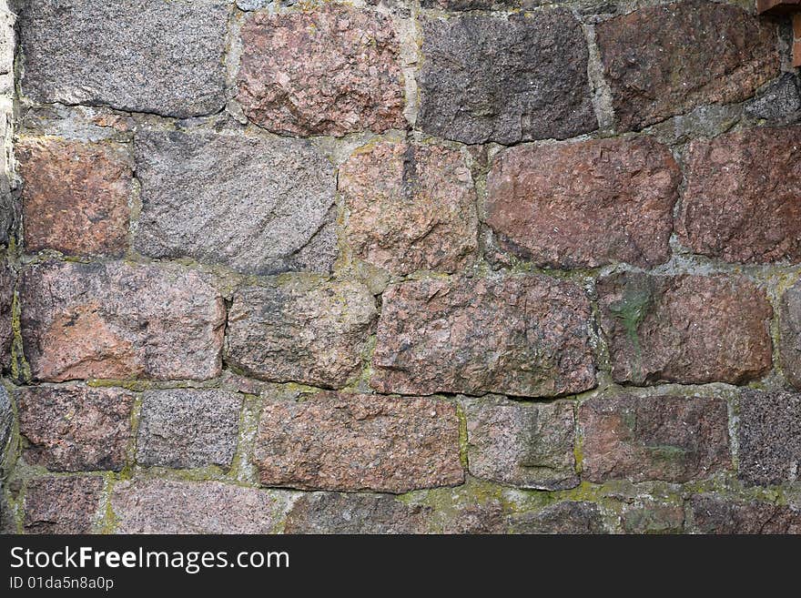 Very old brick wall texture