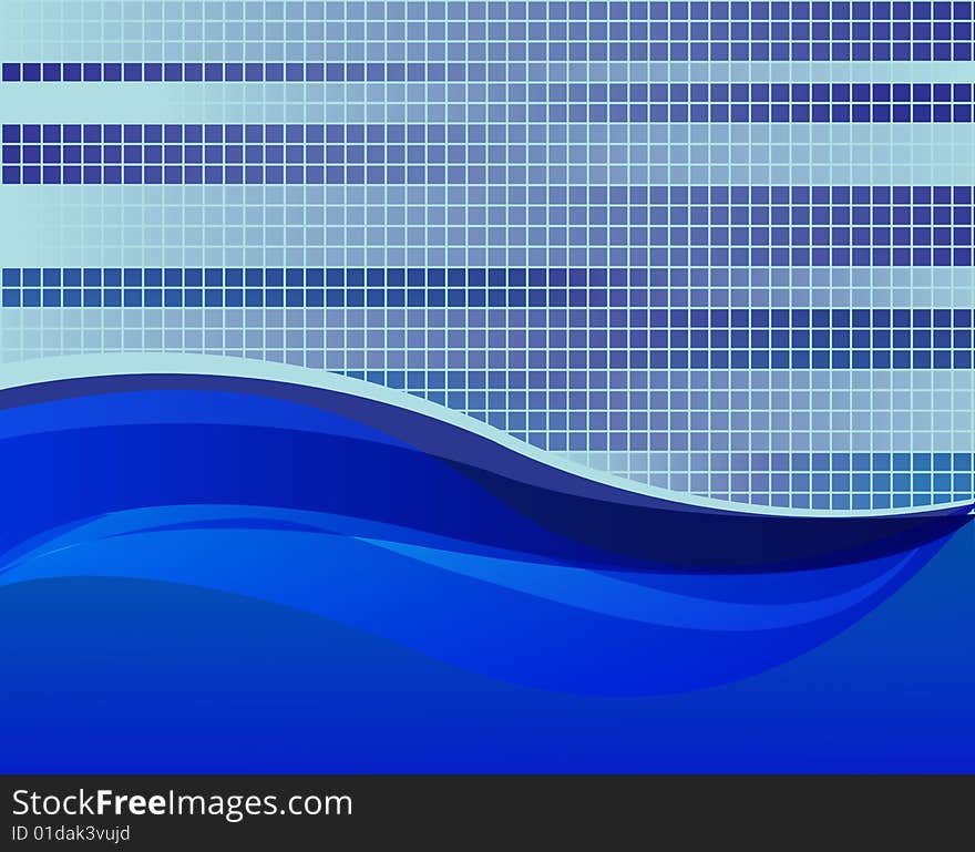 Abstract background blue vector illustration. Abstract background blue vector illustration.