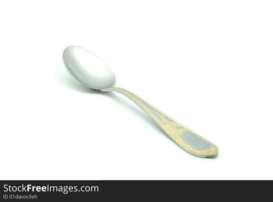 Spoon isolated on white background