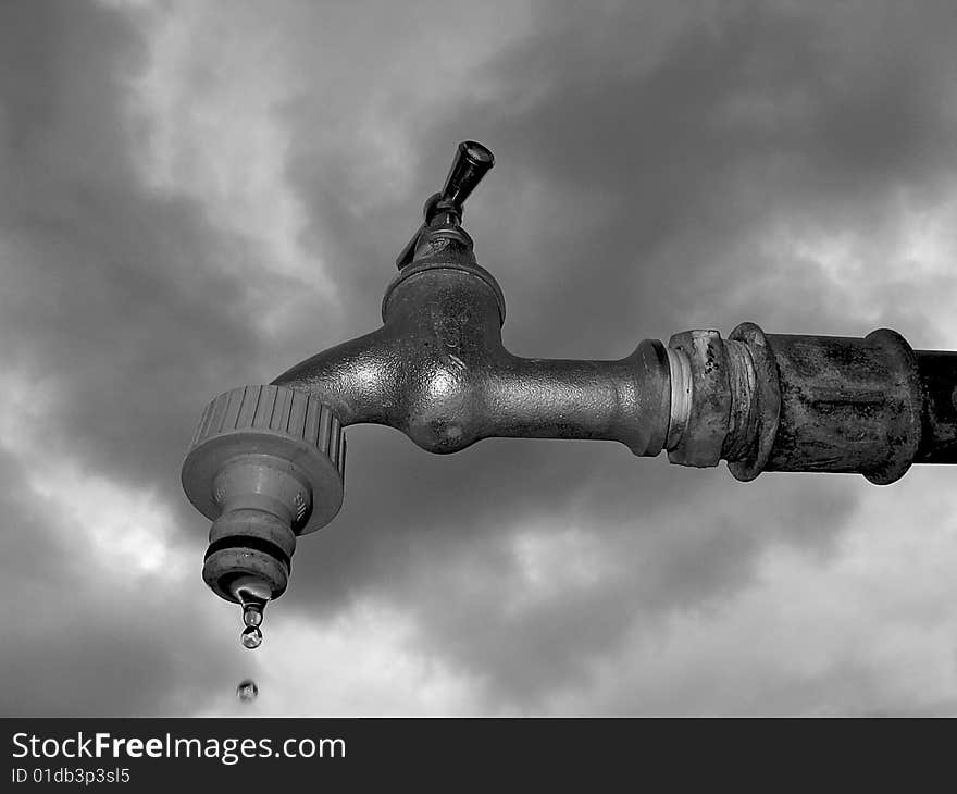 Old drink fountain