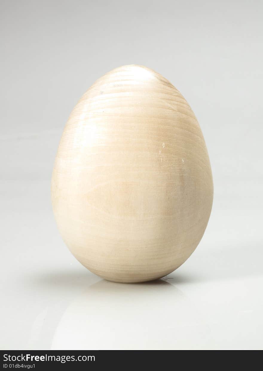 Wooden Egg