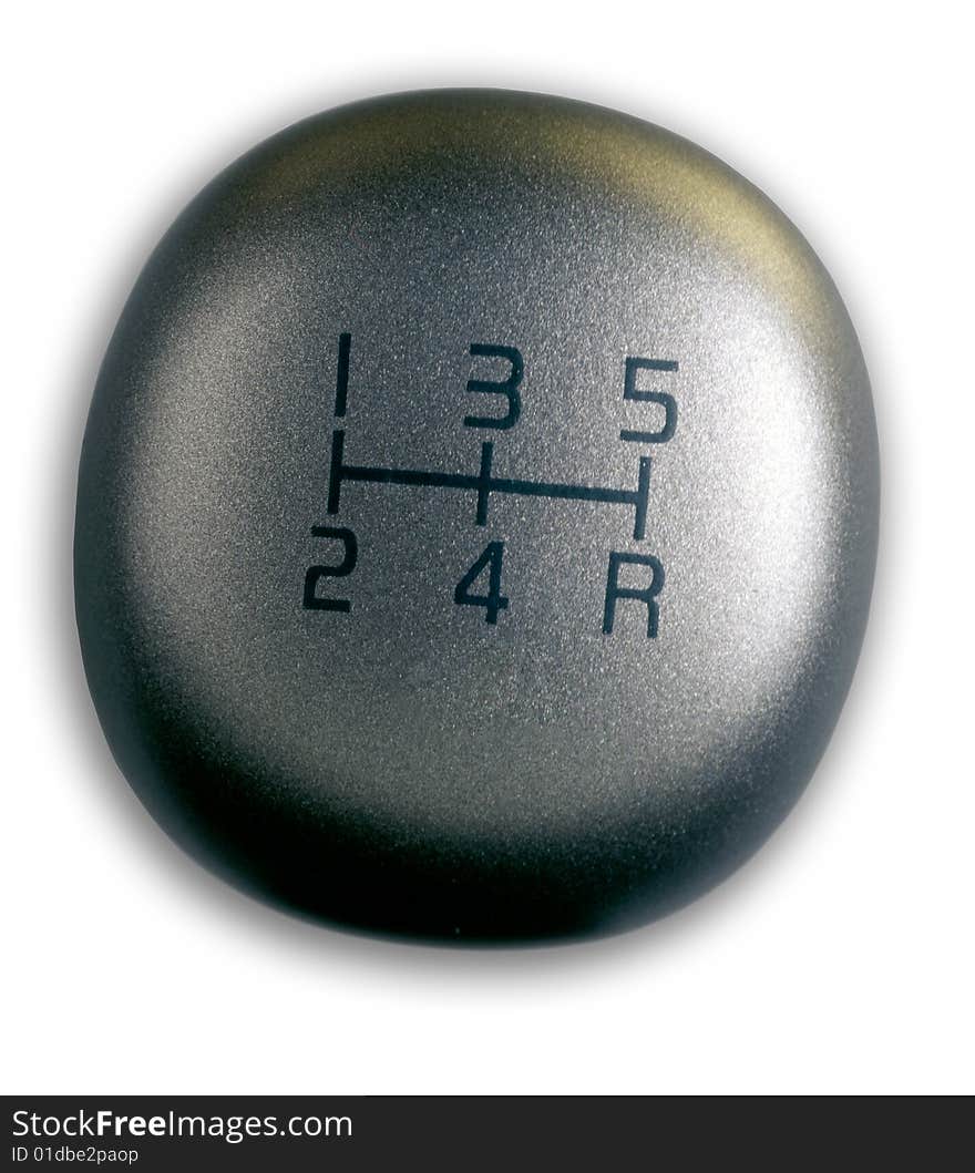 Close up of a car gear shift. Stick shift. Close up of a car gear shift. Stick shift.