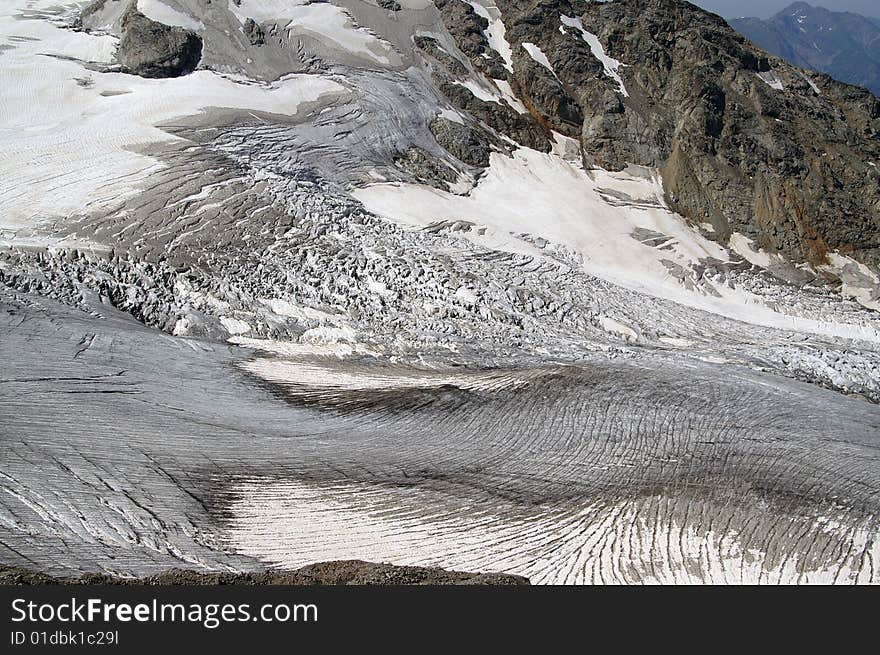 Mountain glacier