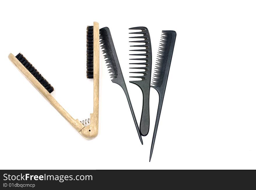 Set of combs, hairstyle accessories