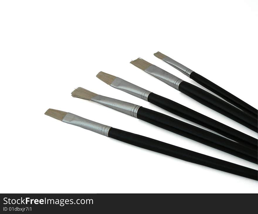 Black brushes