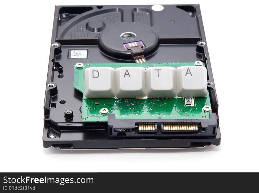 SATA hard drive and