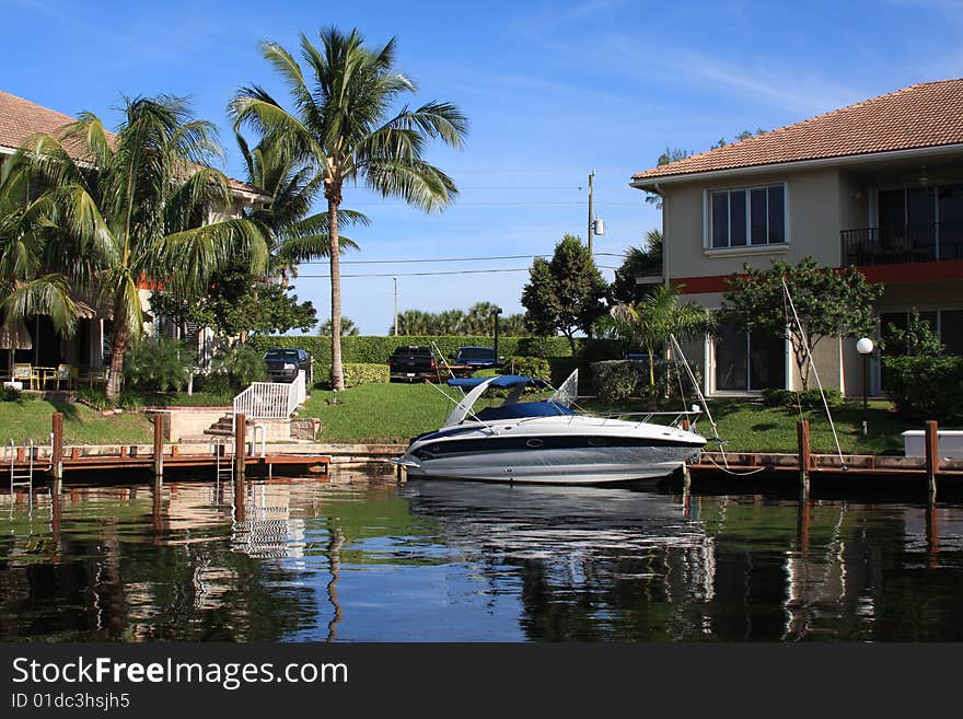 Waterfront mansion