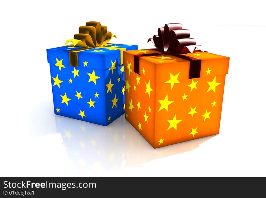 Isolated Gift Box