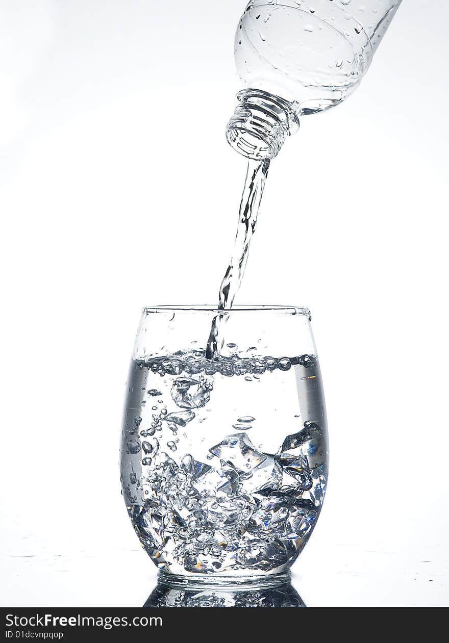 Glasses with water