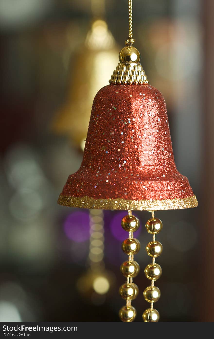 Beautiful Ornate Bell Hanging Ornaments with Narrow Depth of Field. Beautiful Ornate Bell Hanging Ornaments with Narrow Depth of Field.