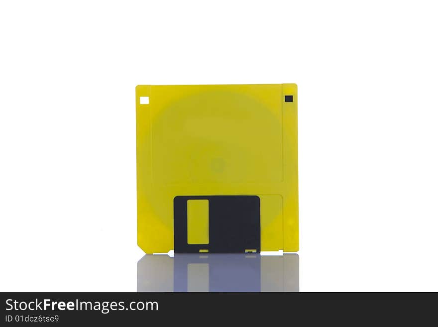 Yellow Floppy Disc