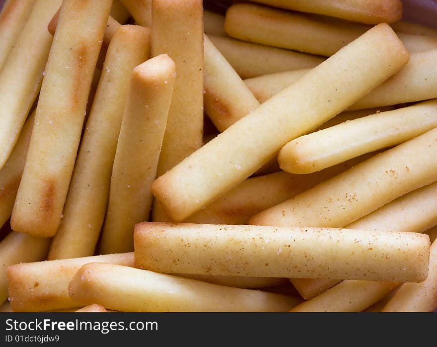 Closeup Bread Sticks