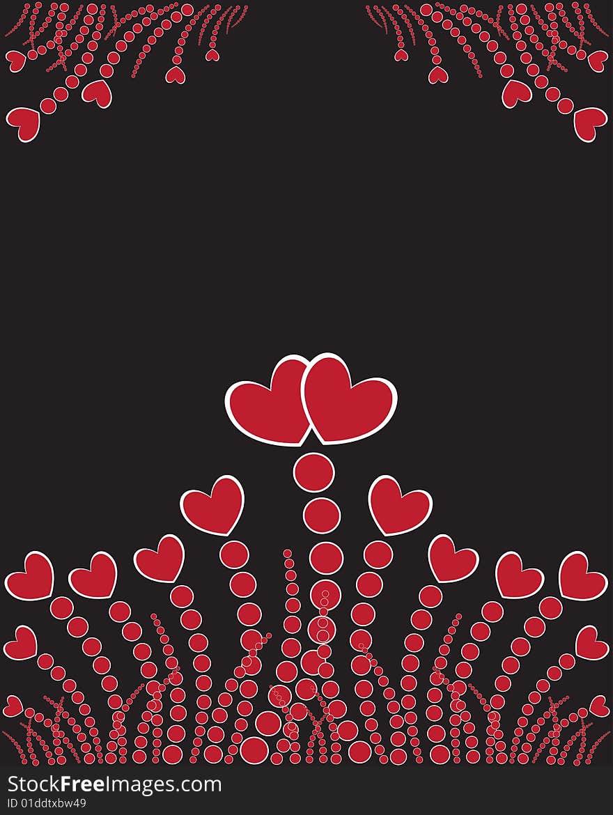 Valentine's background. Vector illustration. EPS8, all parts closed, possibility to edit. Valentine's background. Vector illustration. EPS8, all parts closed, possibility to edit.