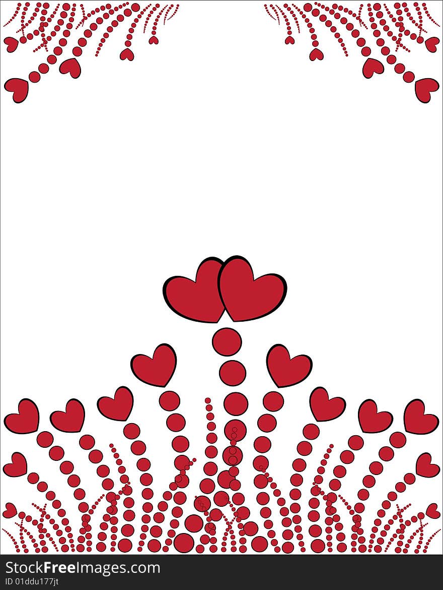 Valentine's background. Vector illustration. EPS8, all parts closed, possibility to edit. Valentine's background. Vector illustration. EPS8, all parts closed, possibility to edit.