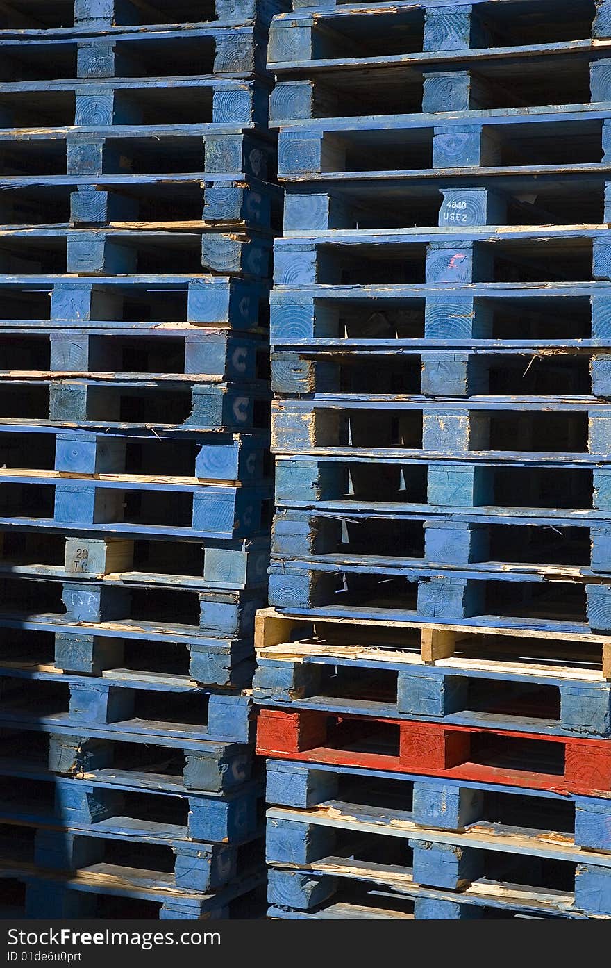 Stacked Pallets 3