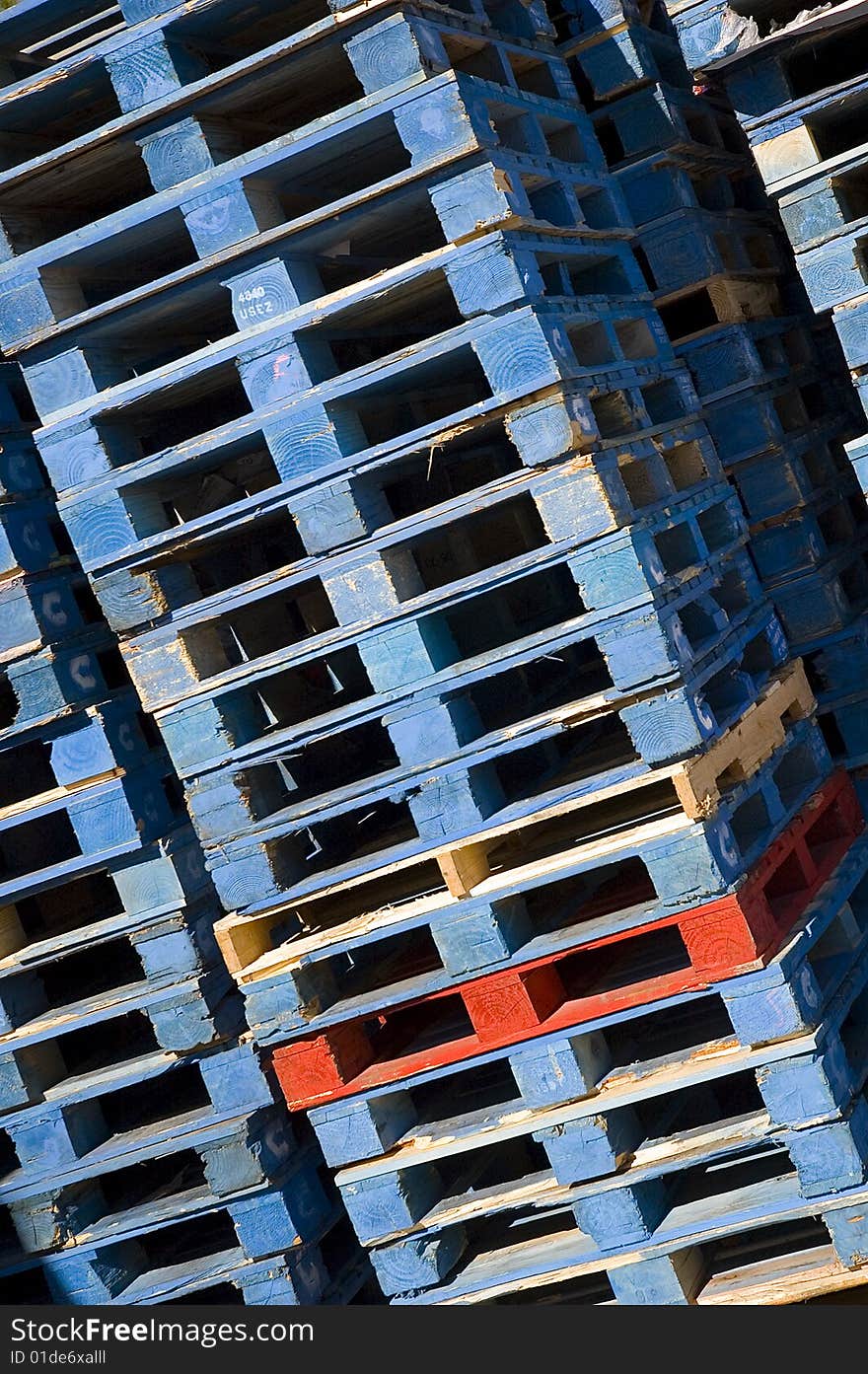 Stacked Pallets 4