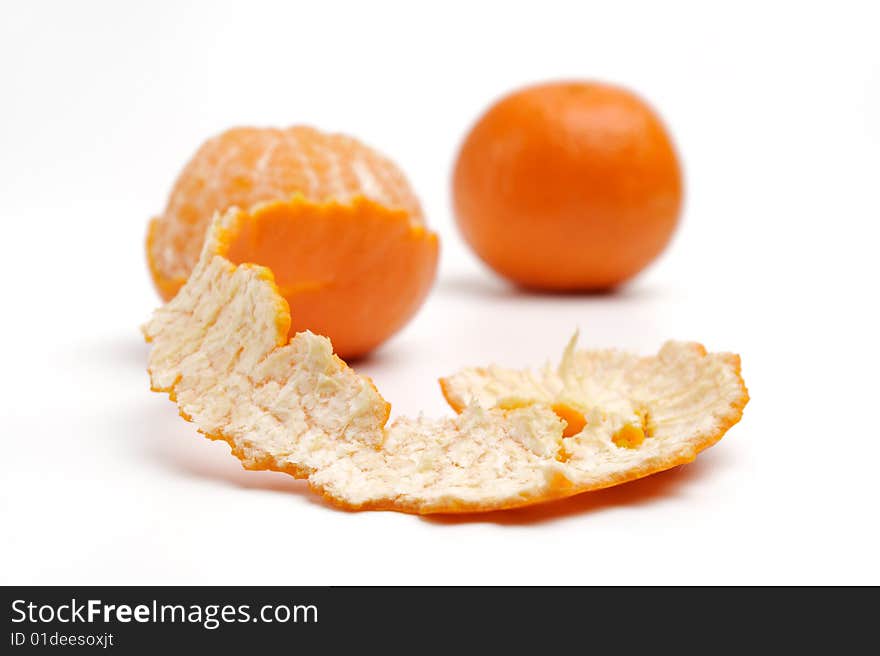 Half-peeled Tangerine