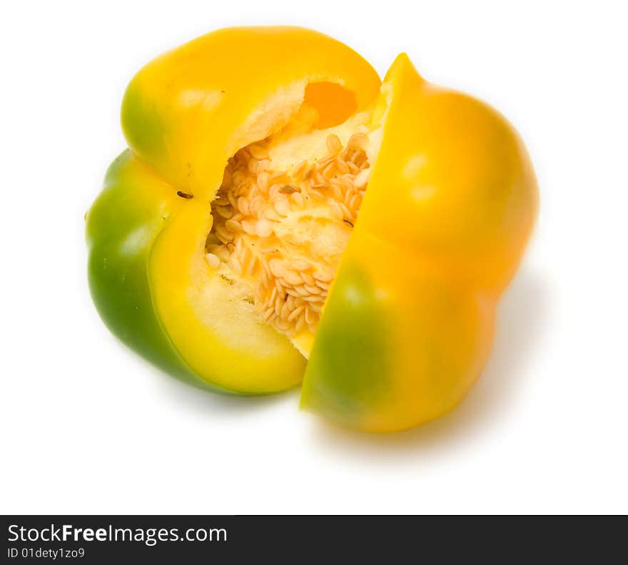 Yellow sweet pepper