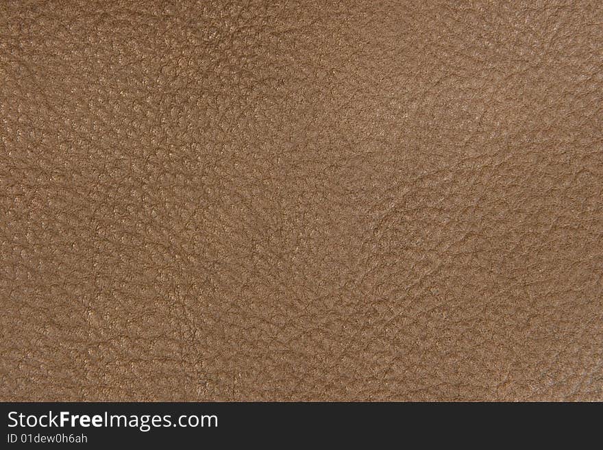 Brown leather as a background. Brown leather as a background