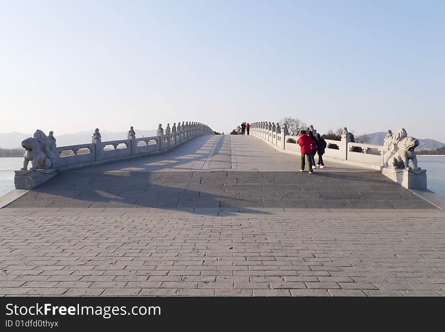 Summer Palace ten seven orifices bridges