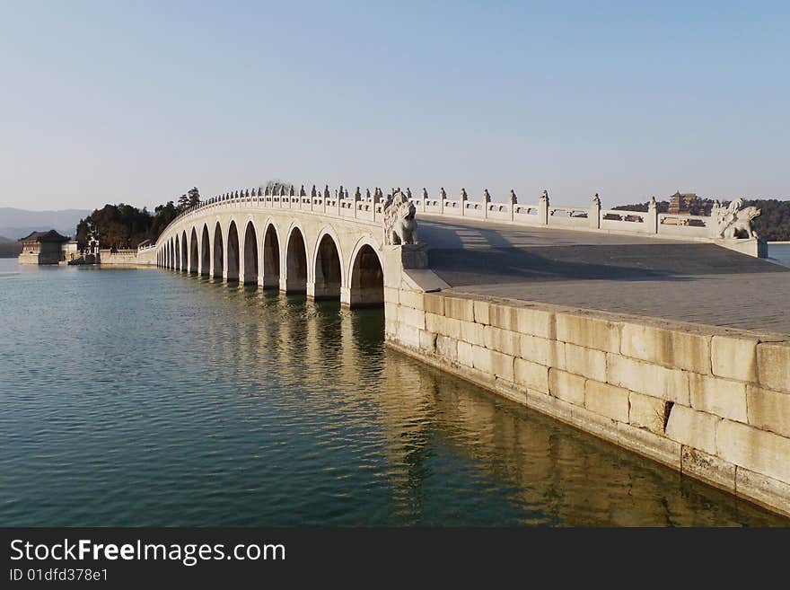 Summer Palace ten seven orifices bridges