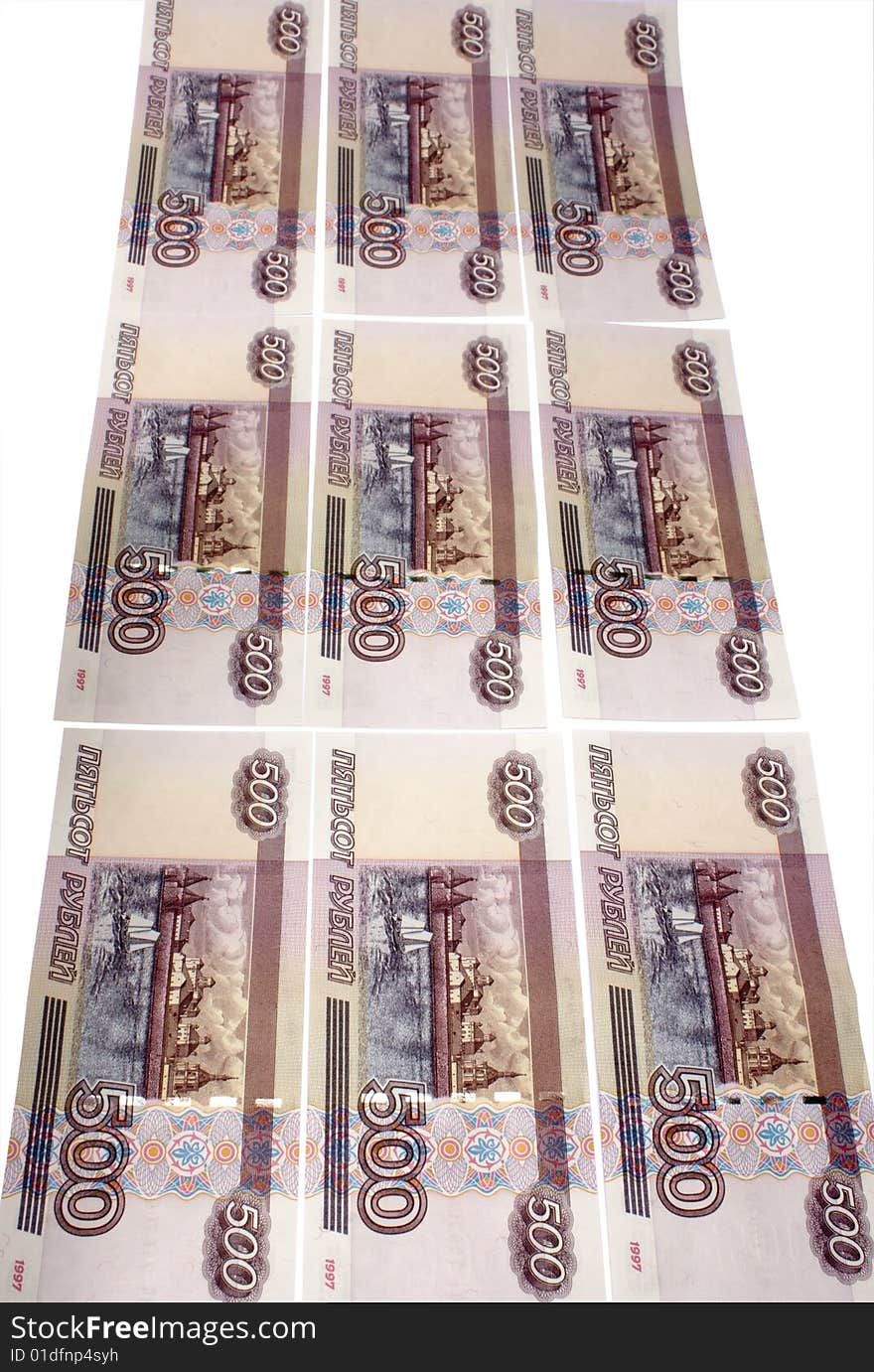 Denominations Advantage Of 500 Roubles