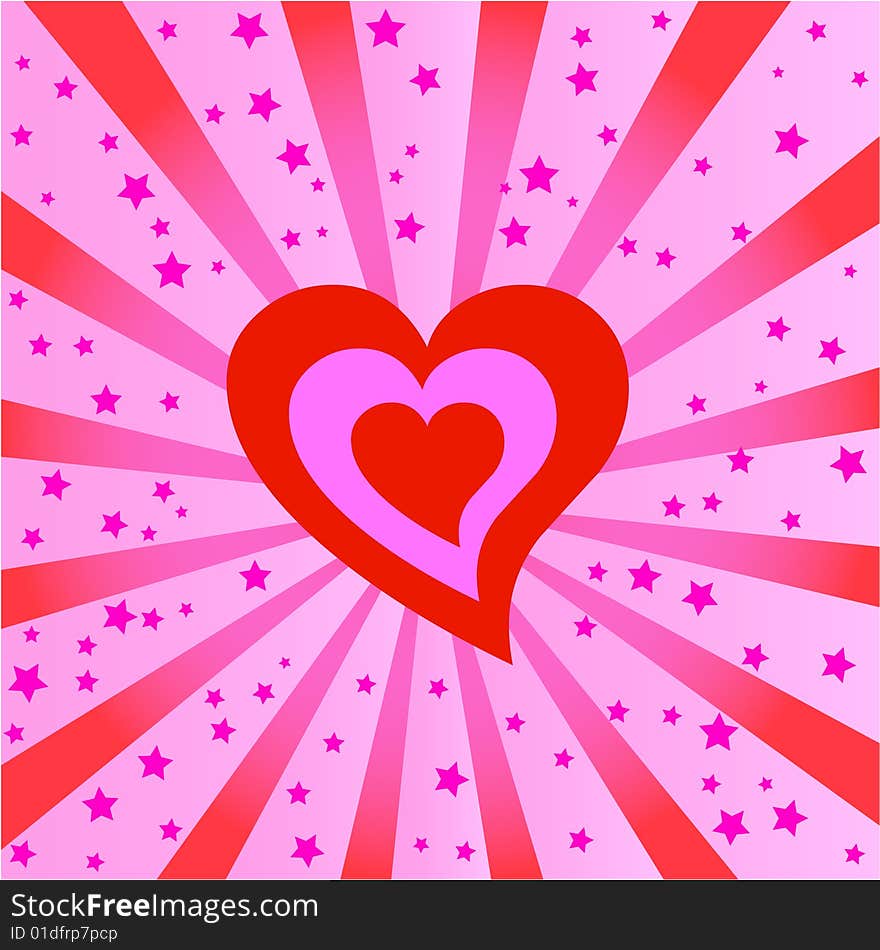 Valentine s Day Heart Background