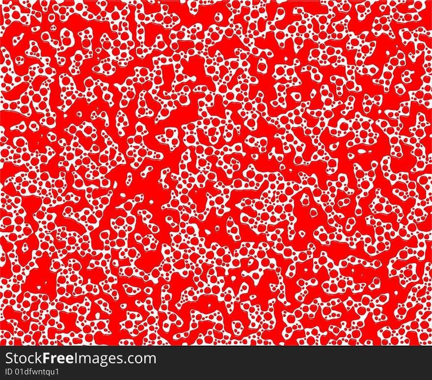 Illustration of abstract red background