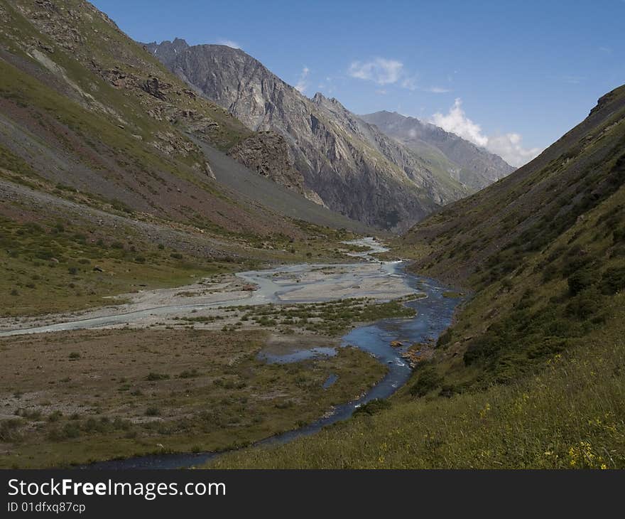 Mountain valley