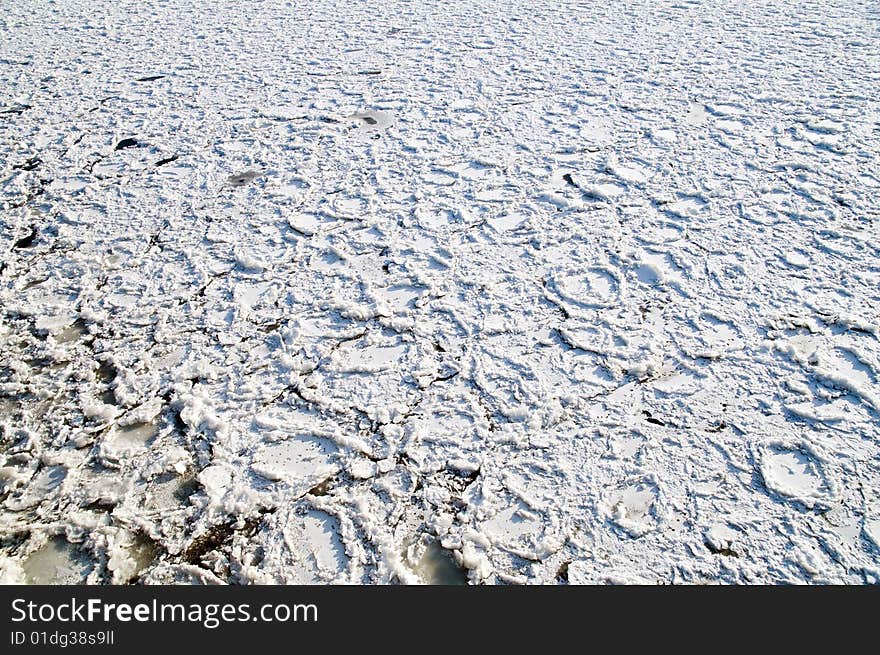 Ice floes