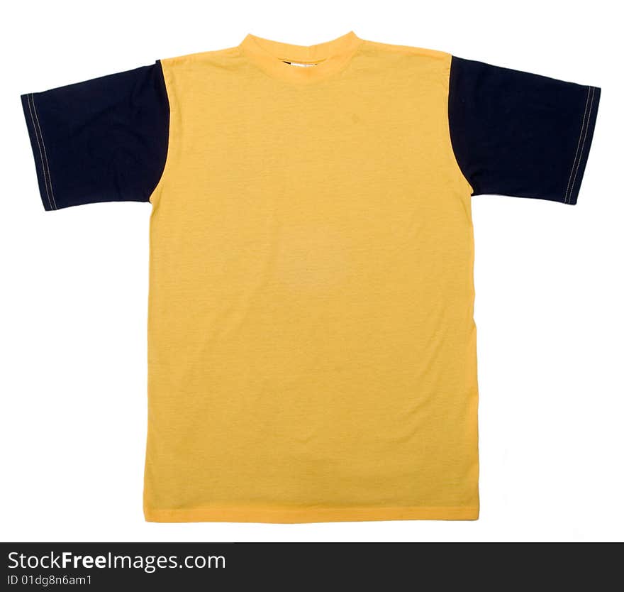 Shirt isolated on the white background