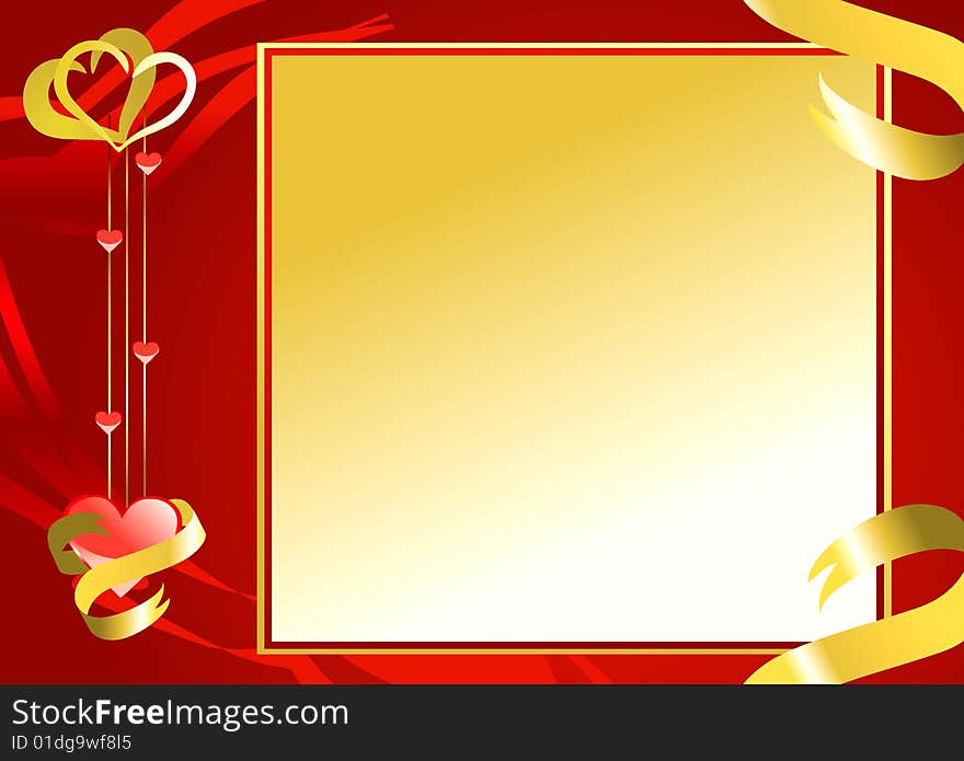 Valentine background for your design