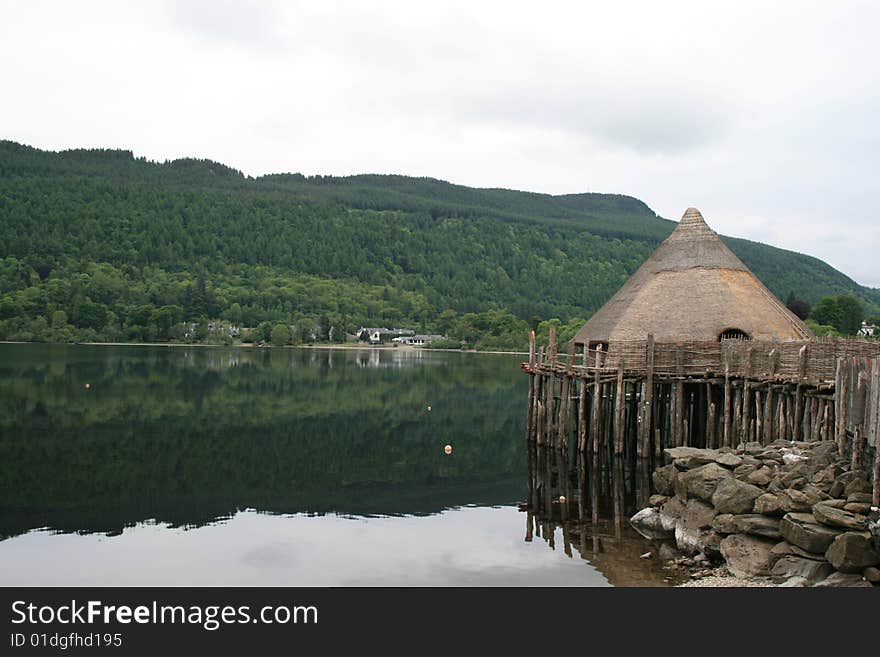 Crannog on Loch Tay, Kenmore